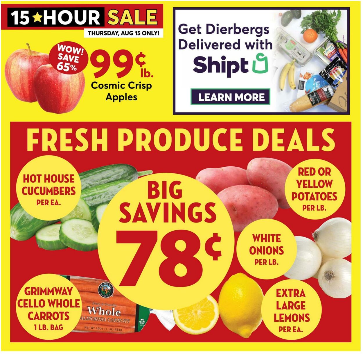 Weekly ad Dierbergs 08/15/2024 - 08/15/2024