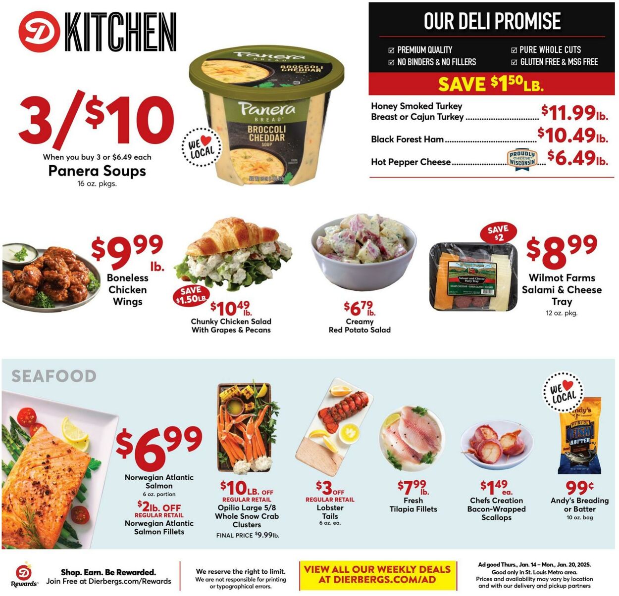 Weekly ad Dierbergs 01/14/2025 - 01/20/2025