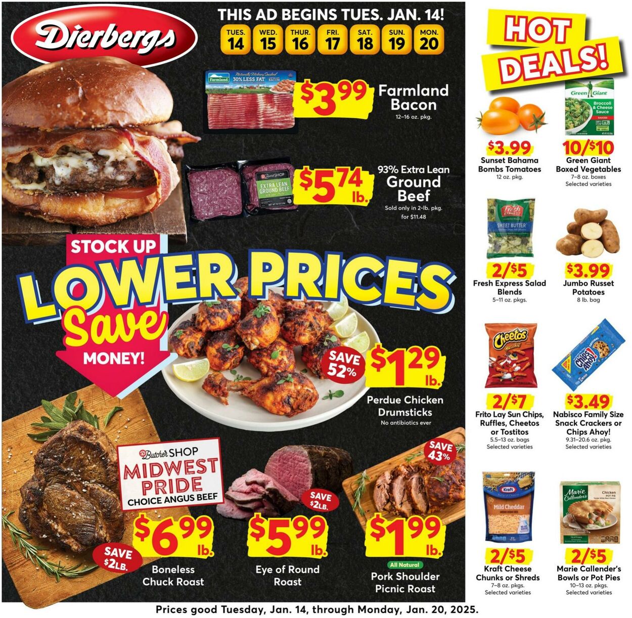 Weekly ad Dierbergs 01/14/2025 - 01/20/2025