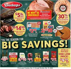 Weekly ad Dierbergs 12/09/2025 - 12/15/2025