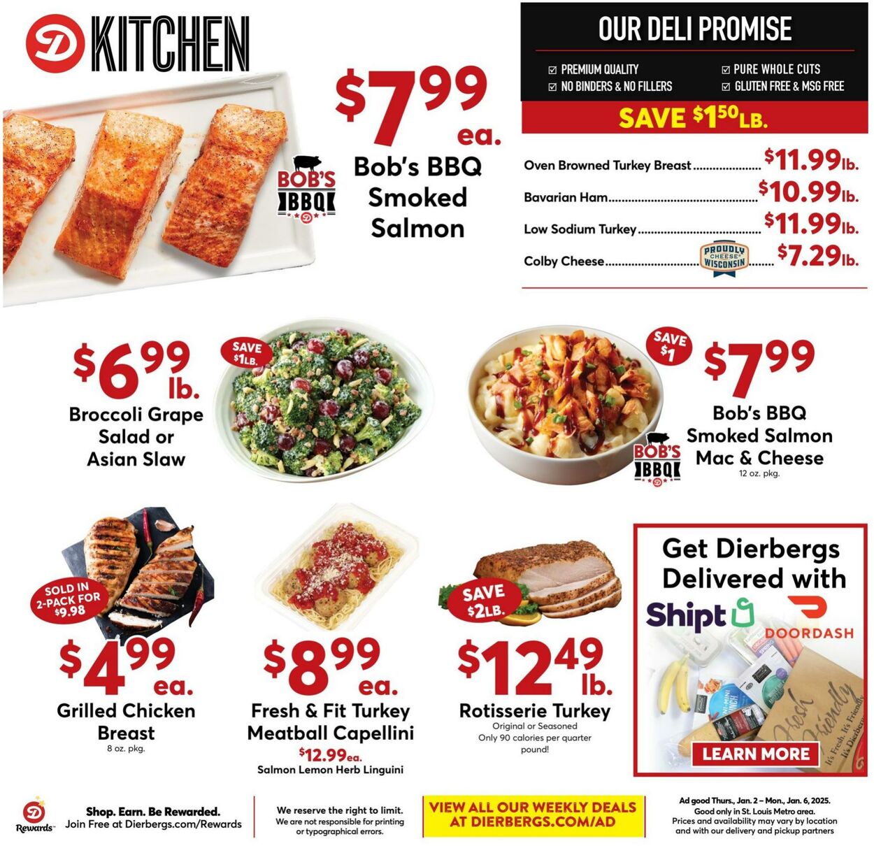 Weekly ad Dierbergs 01/02/2025 - 01/06/2025