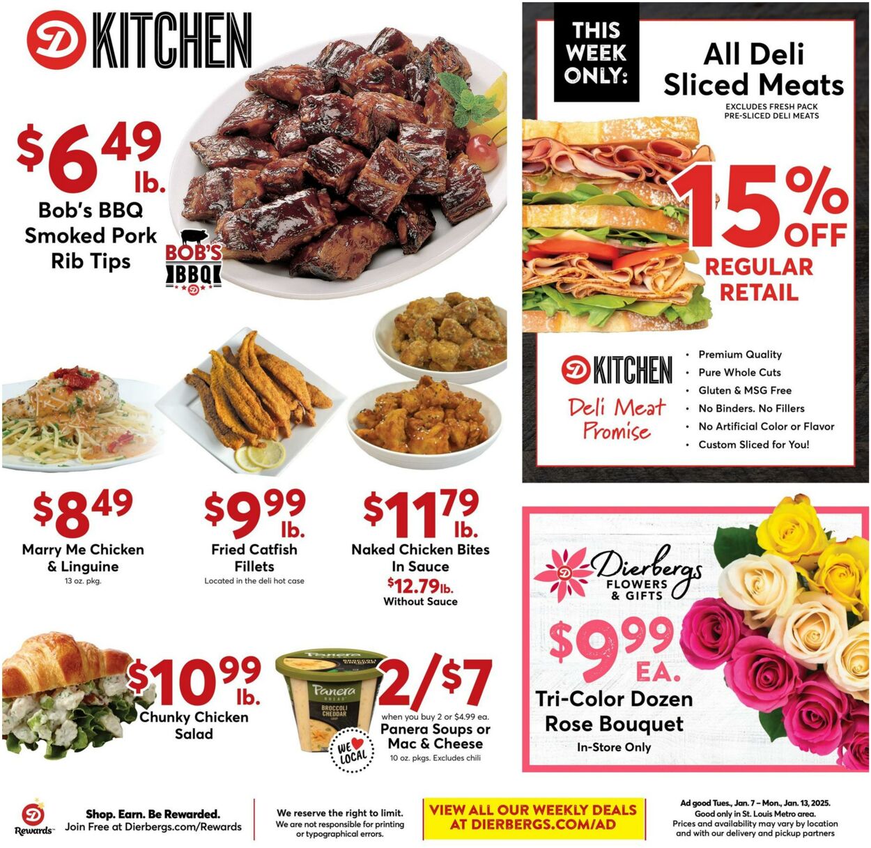 Weekly ad Dierbergs 01/07/2025 - 01/13/2025