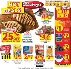 Weekly ad Dierbergs 01/07/2025 - 01/13/2025