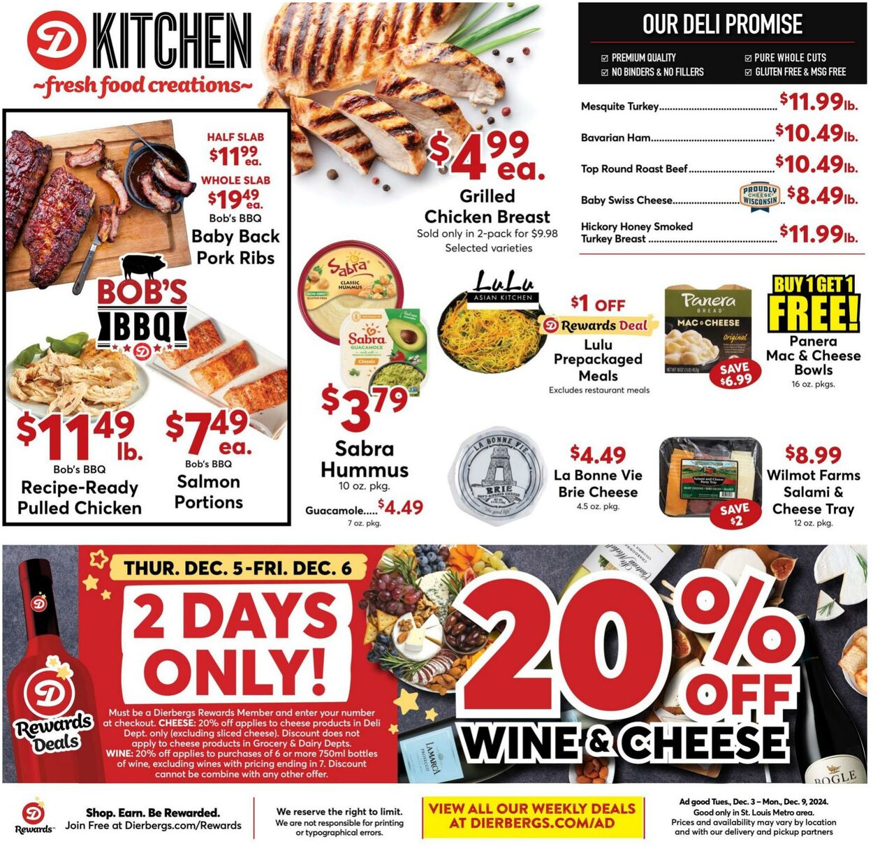 Weekly ad Dierbergs 12/03/2024 - 12/09/2024