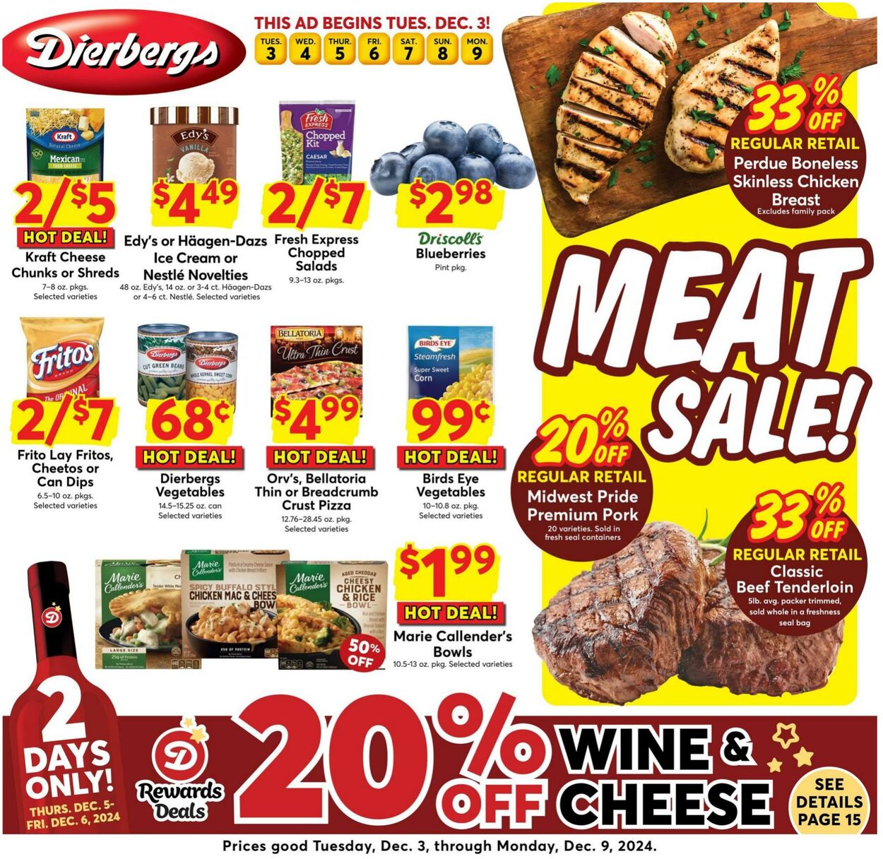 Weekly ad Dierbergs 12/03/2024 - 12/09/2024