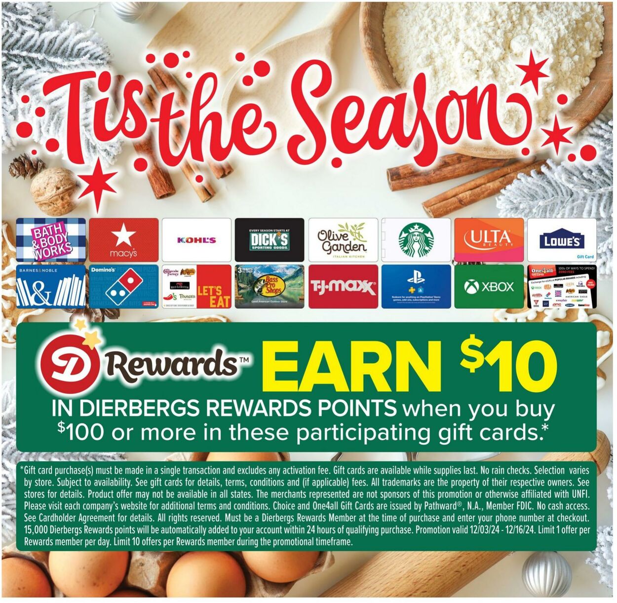 Weekly ad Dierbergs 12/03/2024 - 12/09/2024