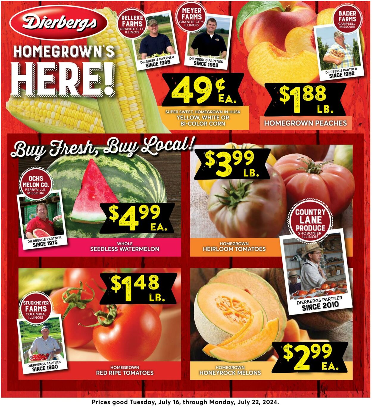 Weekly ad Dierbergs 07/16/2024 - 07/22/2024