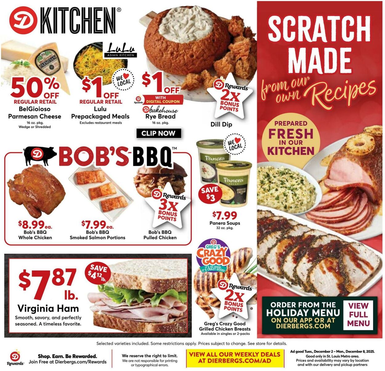 Weekly ad Dierbergs 12/02/2025 - 12/08/2025