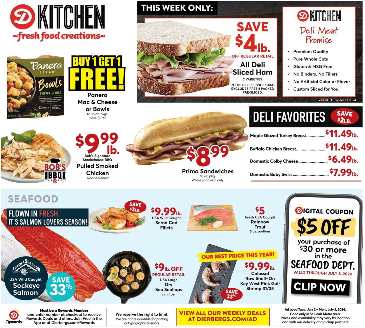 Weekly ad Dierbergs 07/02/2024 - 07/08/2024