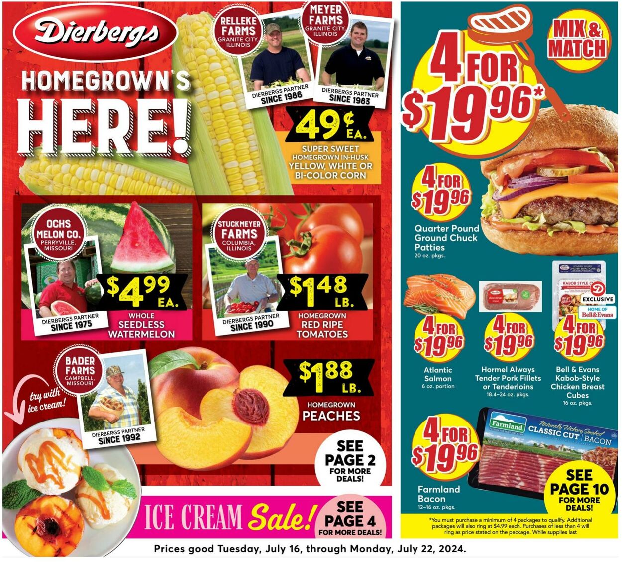 Weekly ad Dierbergs 07/16/2024 - 07/22/2024