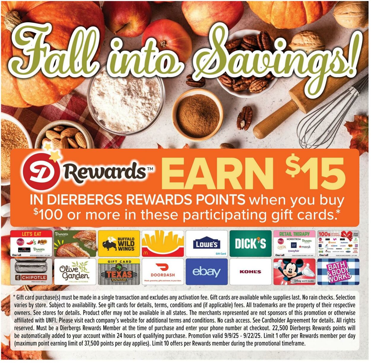 Weekly ad Dierbergs 09/09/2025 - 09/15/2025