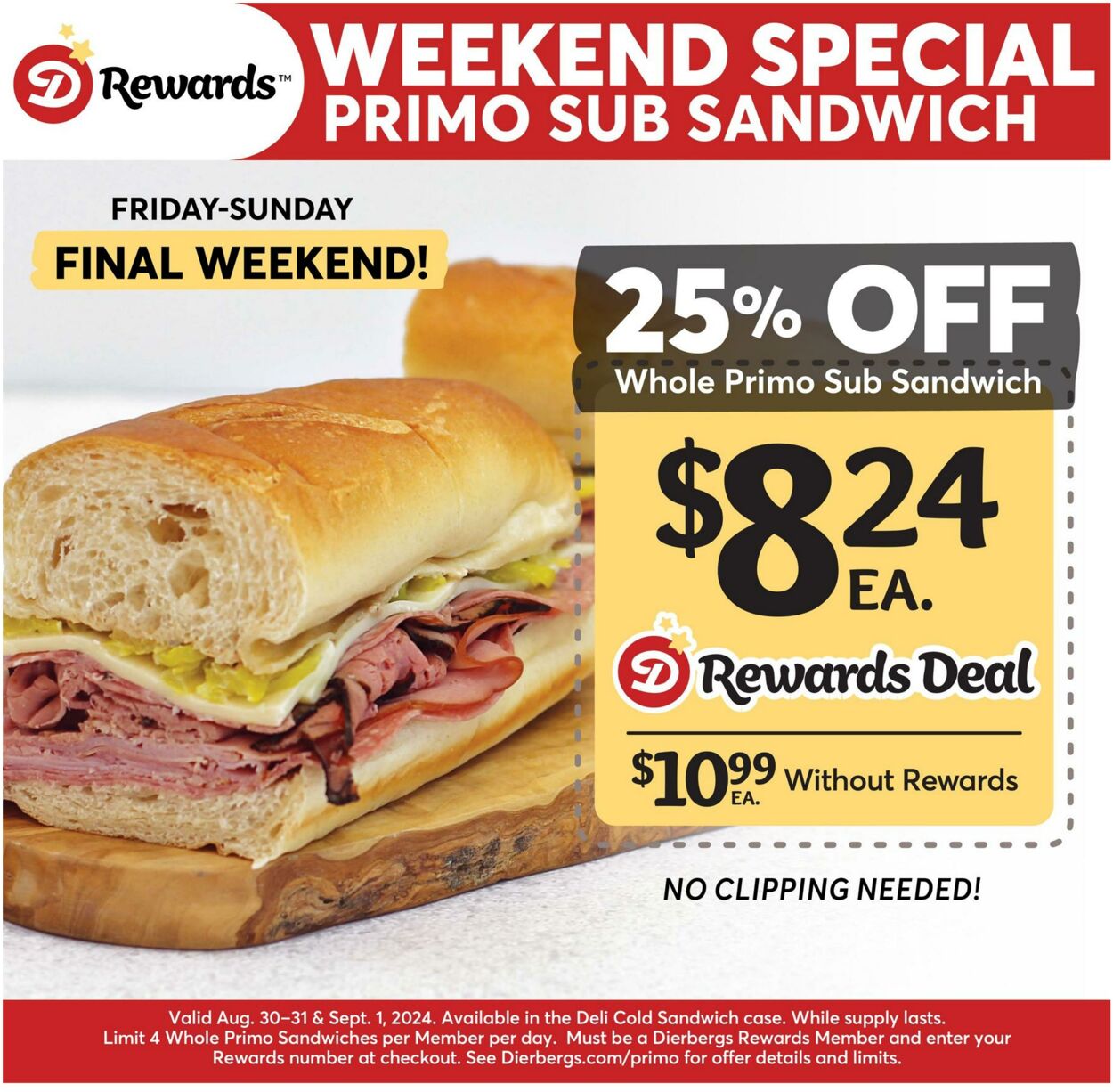 Weekly ad Dierbergs 08/30/2024 - 09/01/2024