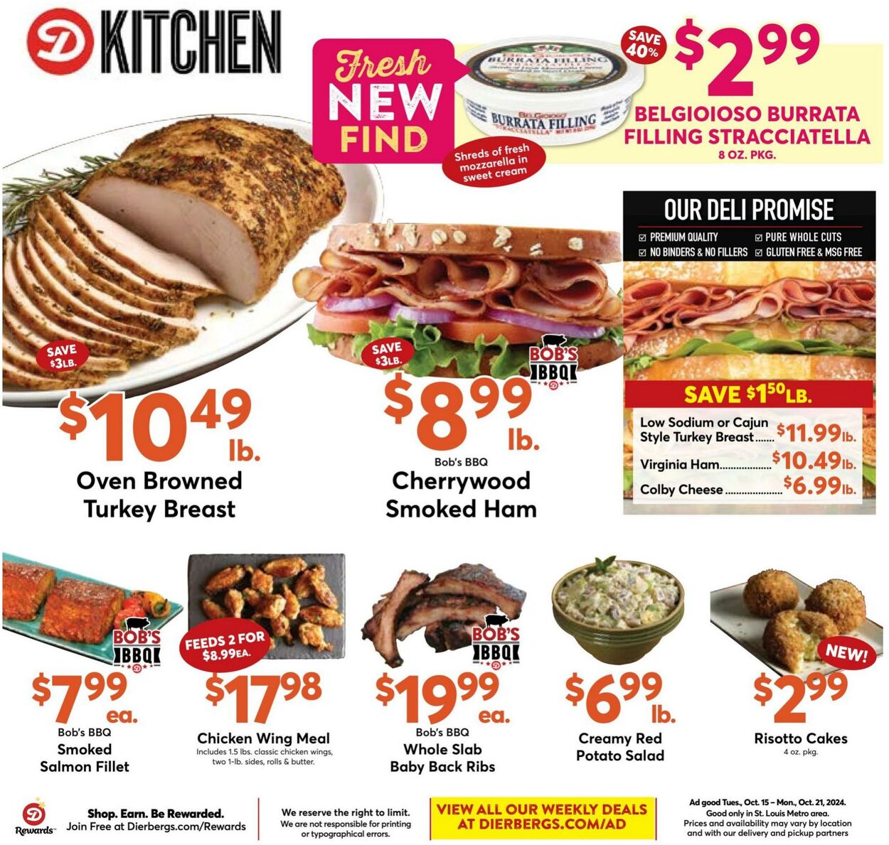 Weekly ad Dierbergs 10/15/2024 - 10/21/2024