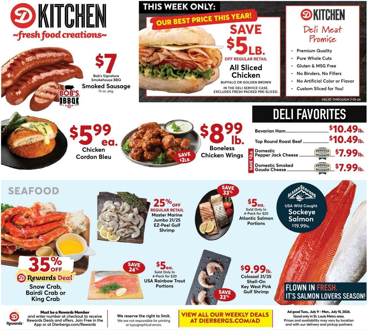 Weekly ad Dierbergs 07/09/2024 - 07/15/2024