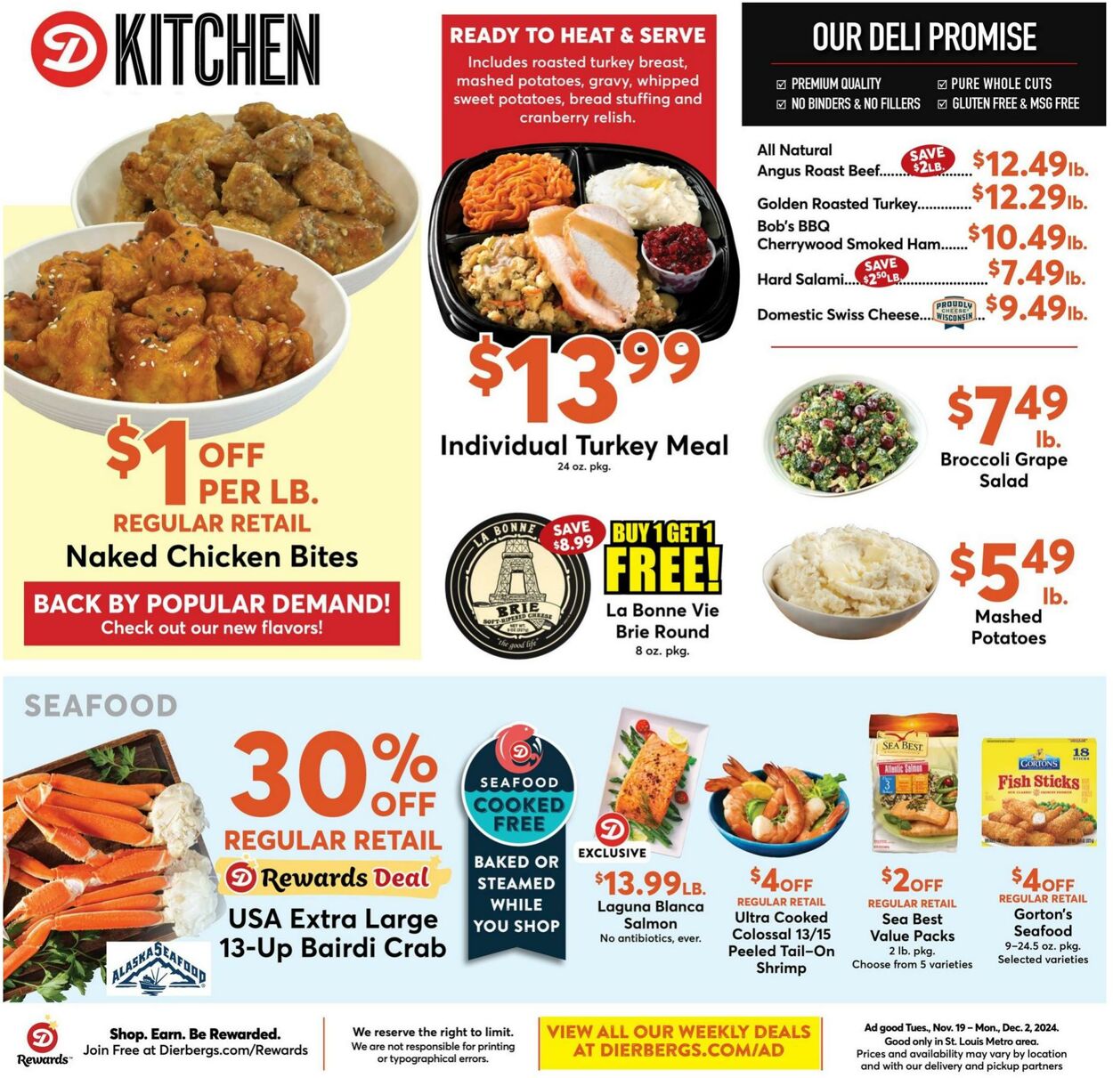 Weekly ad Dierbergs 11/19/2024 - 12/02/2024