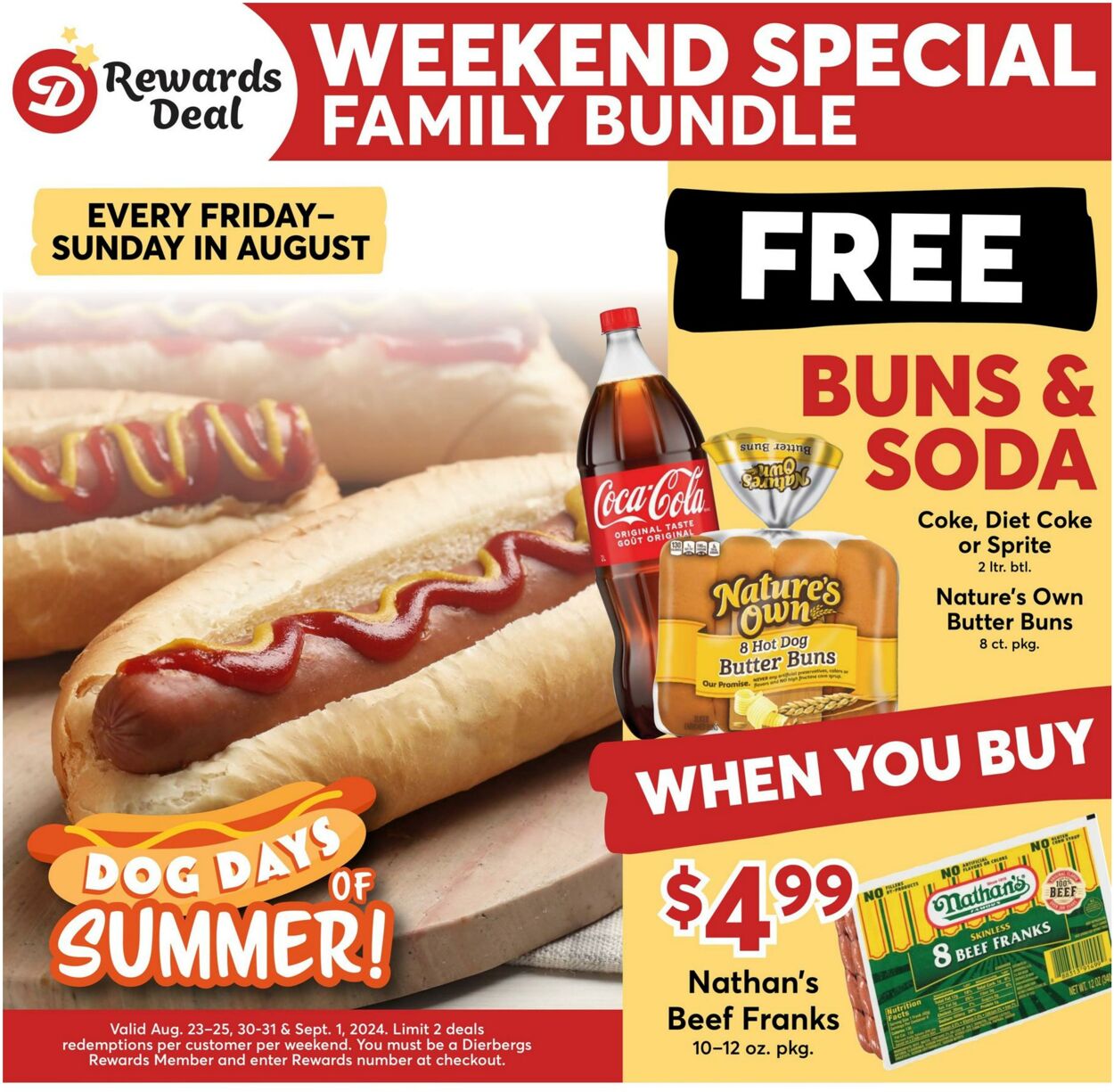 Weekly ad Dierbergs 08/23/2024 - 08/25/2024