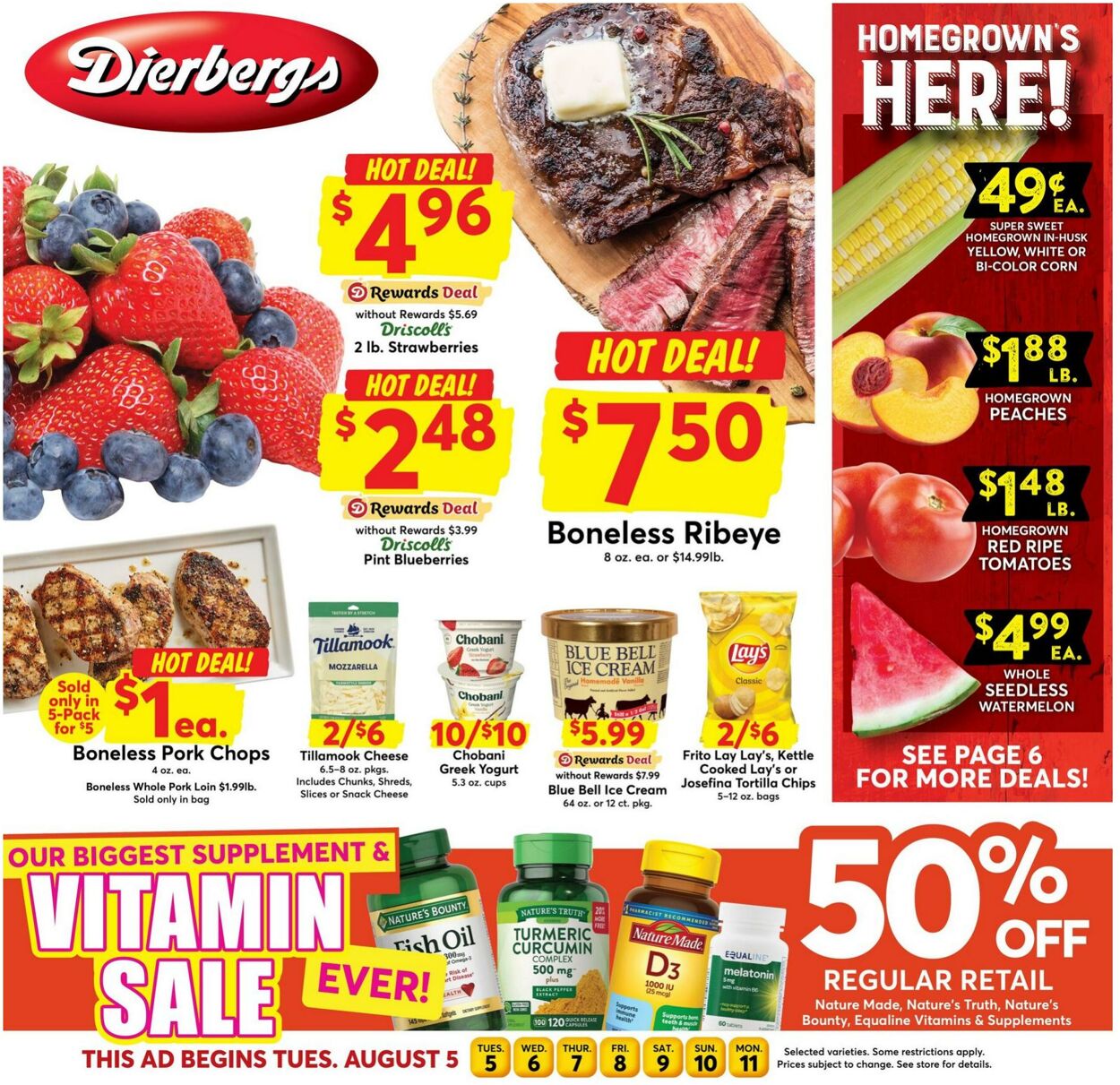 Weekly ad Dierbergs 08/05/2025 - 08/11/2025