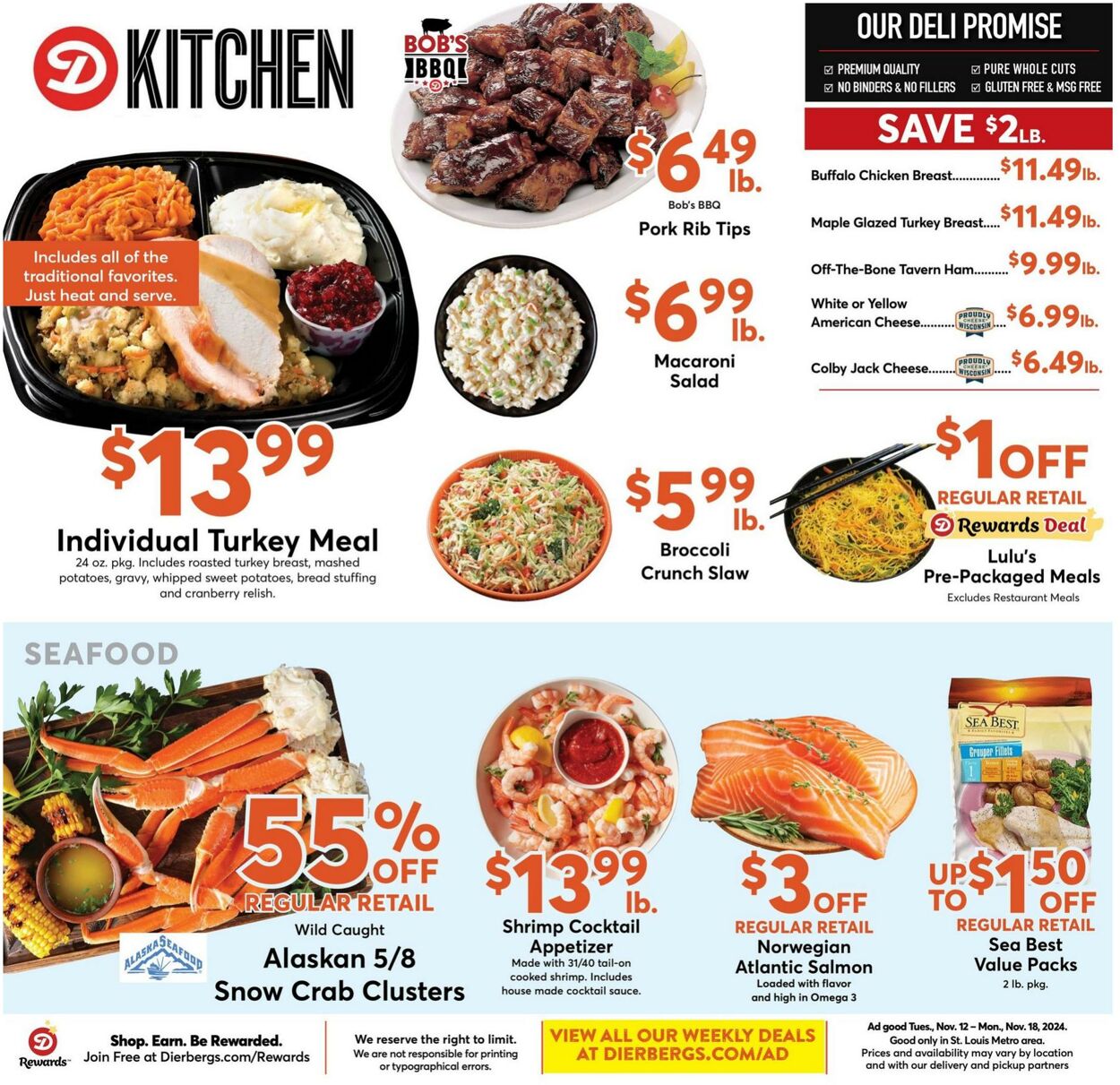 Weekly ad Dierbergs 11/12/2024 - 11/18/2024