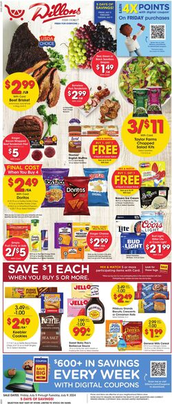 Weekly ad Dillons 08/31/2022 - 09/06/2022