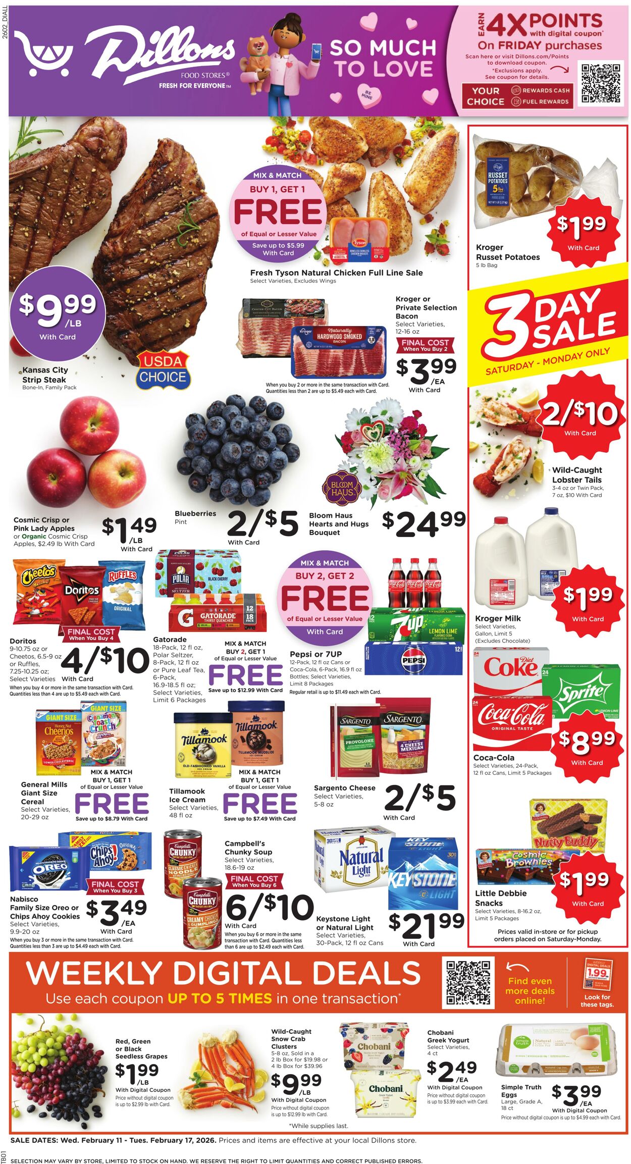 Weekly ad Dillons 02/11/2026 - 02/17/2026