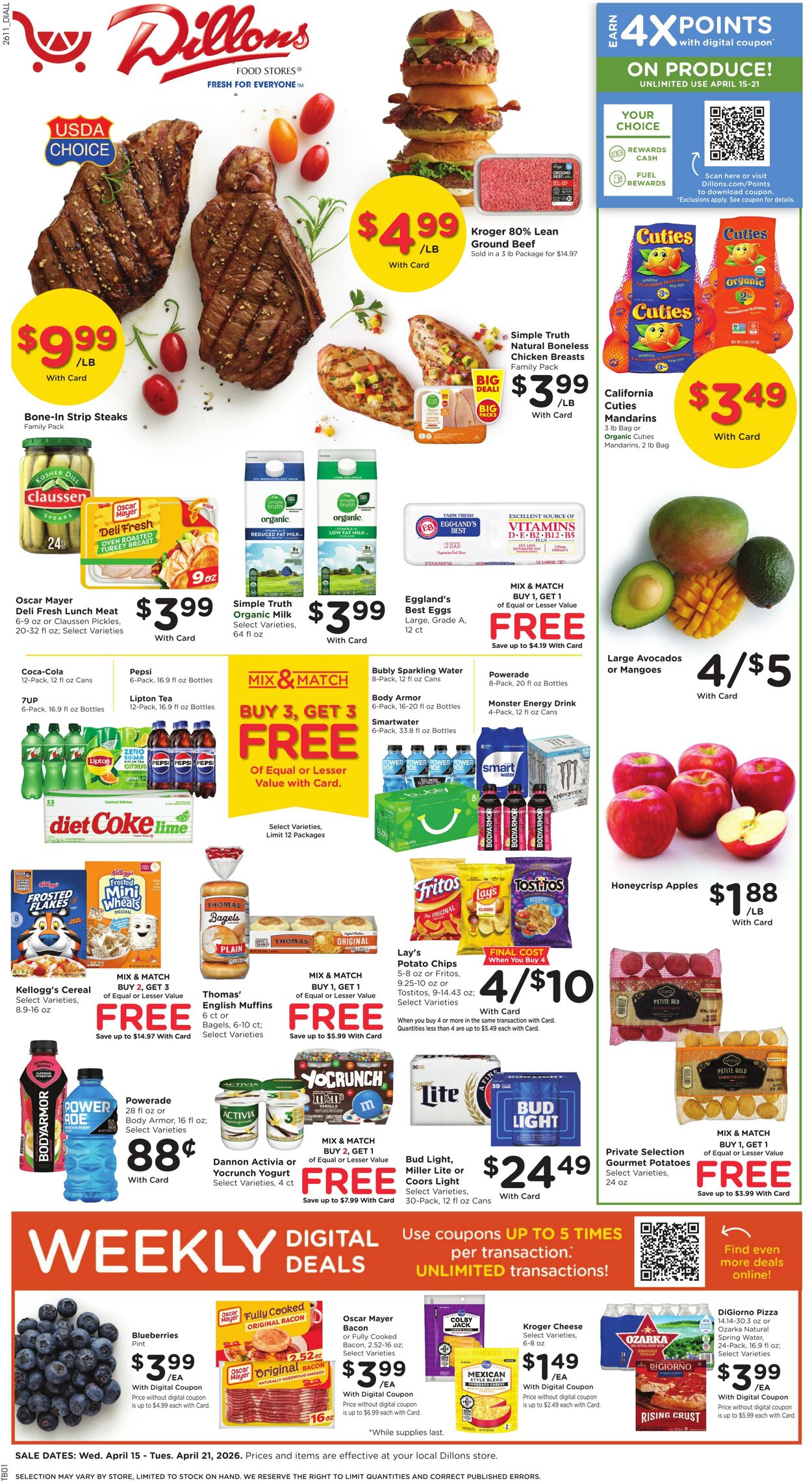 Dillons Promotional weekly ads