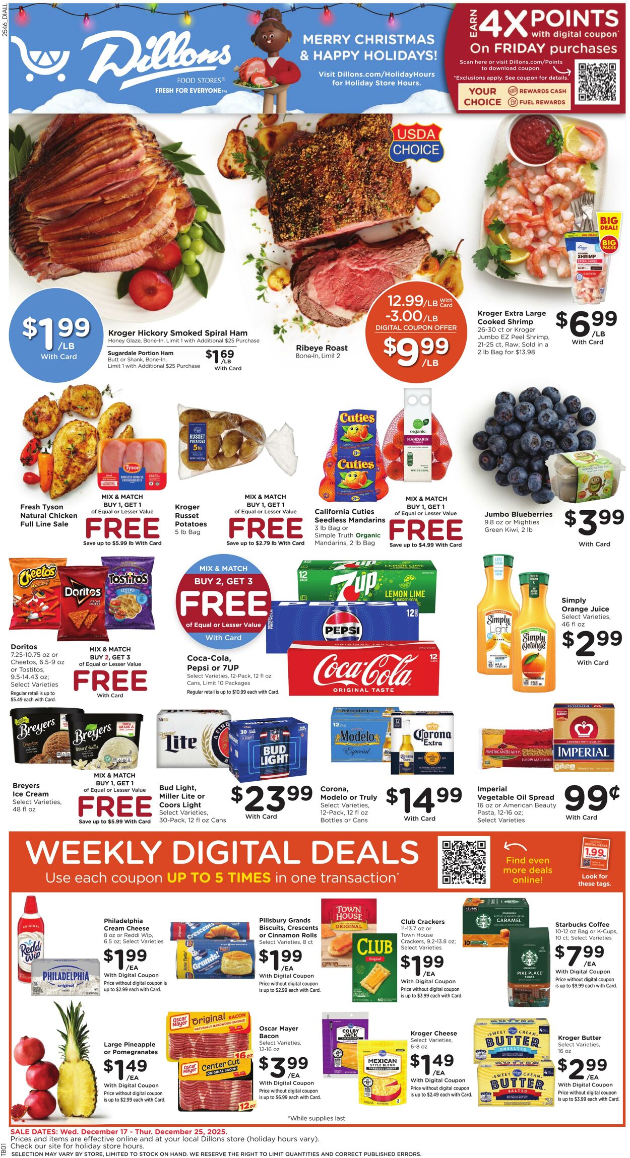 Weekly ad Dillons 12/17/2025 - 12/25/2025
