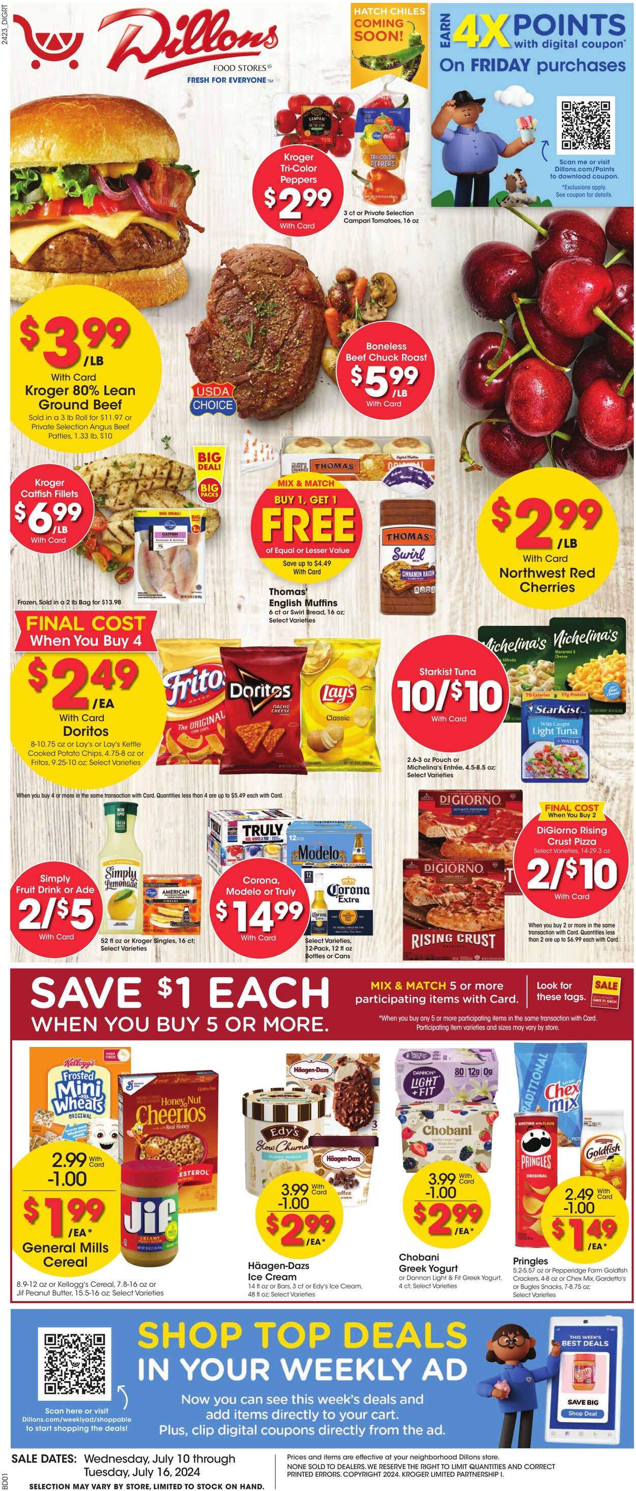 Weekly ad Dillons 07/10/2024 - 07/16/2024