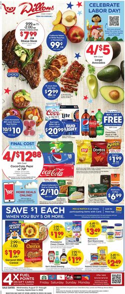 Weekly ad Dillons 08/31/2022-09/06/2022