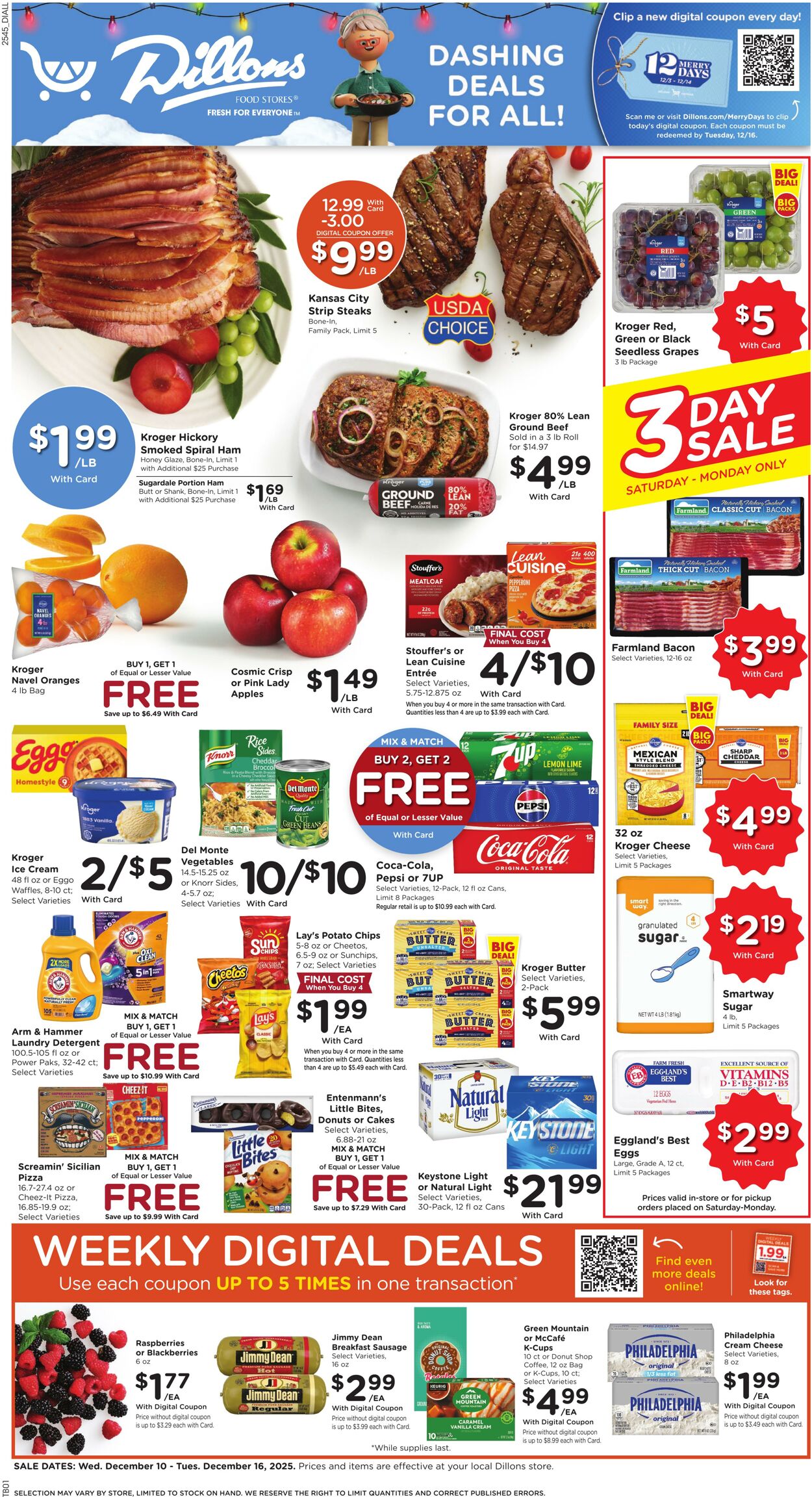 Weekly ad Dillons 12/10/2025 - 12/16/2025