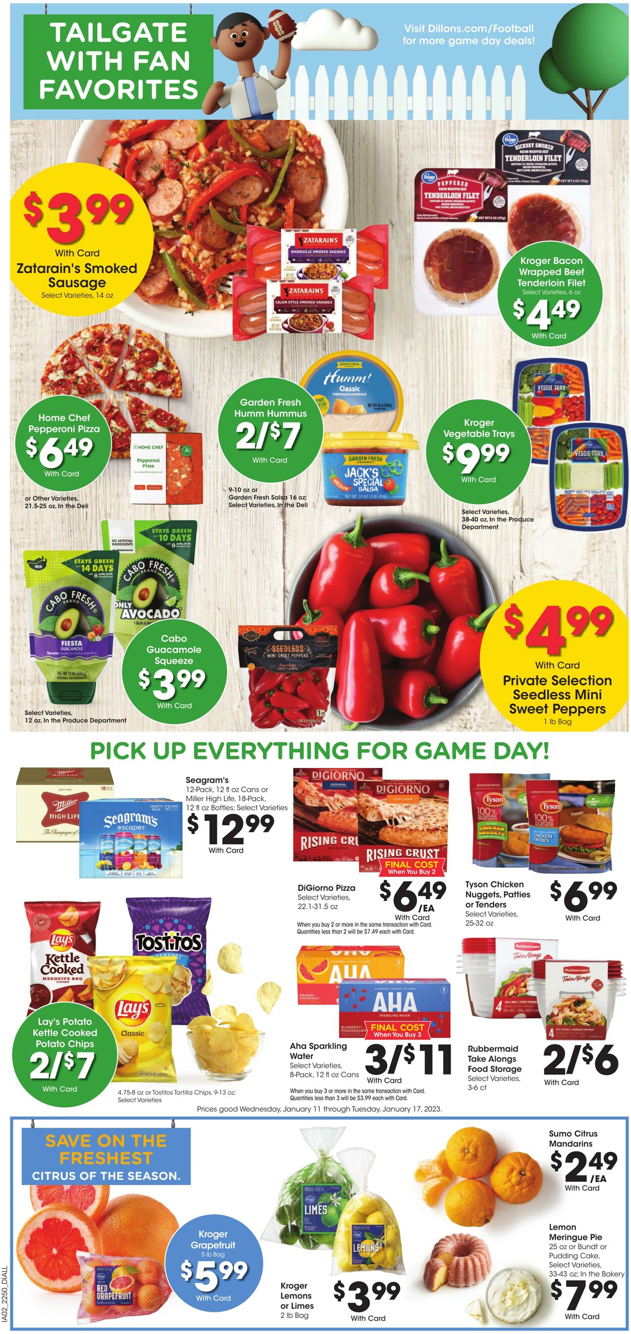 Weekly ad Dillons 01/11/2023 - 01/17/2023