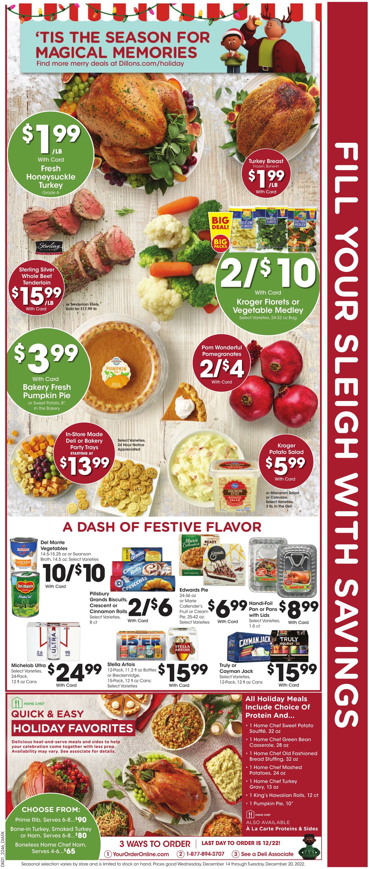 Weekly ad Dillons 12/14/2022 - 12/20/2022