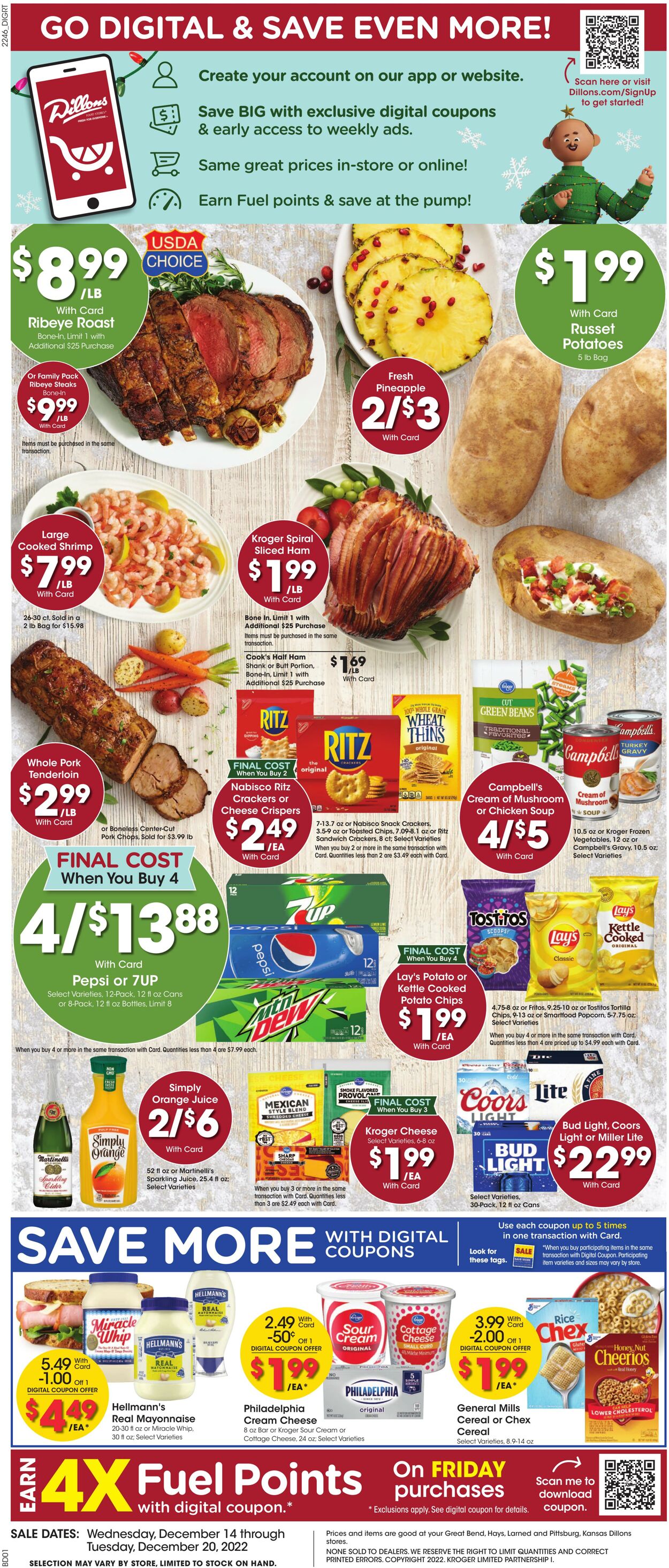 Weekly ad Dillons 12/14/2022-12/20/2022