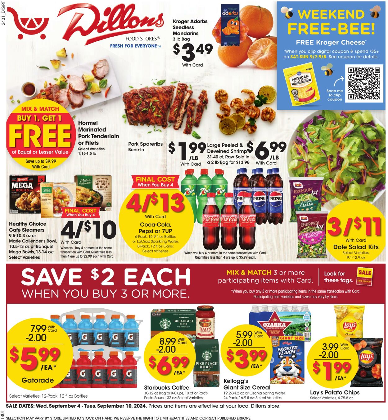 Weekly ad Dillons 09/04/2024 - 09/10/2024