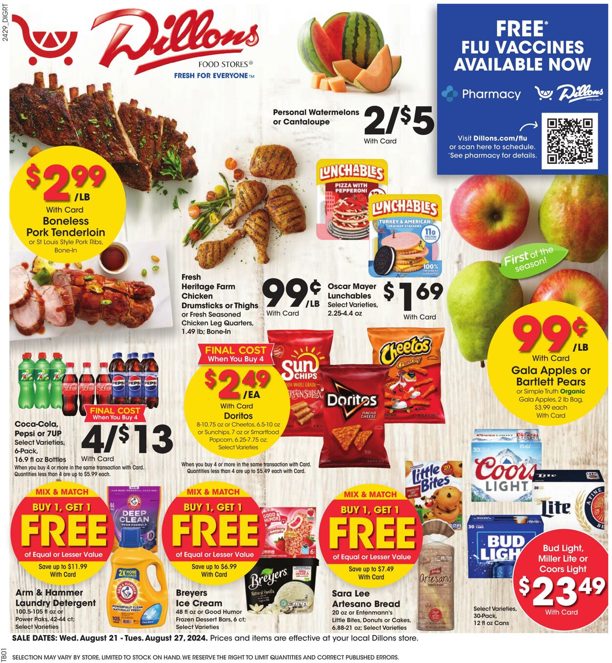 Weekly ad Dillons 08/21/2024 - 08/27/2024