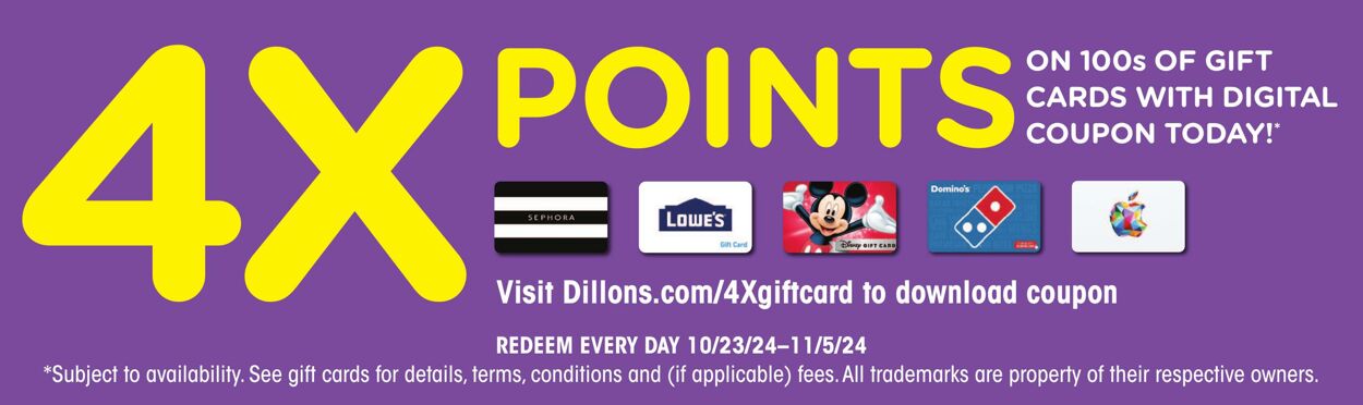 Weekly ad Dillons 10/30/2024 - 11/05/2024