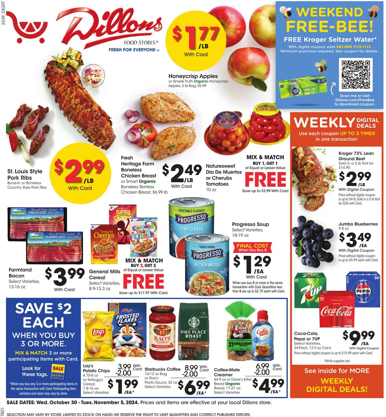 Weekly ad Dillons 10/30/2024 - 11/05/2024