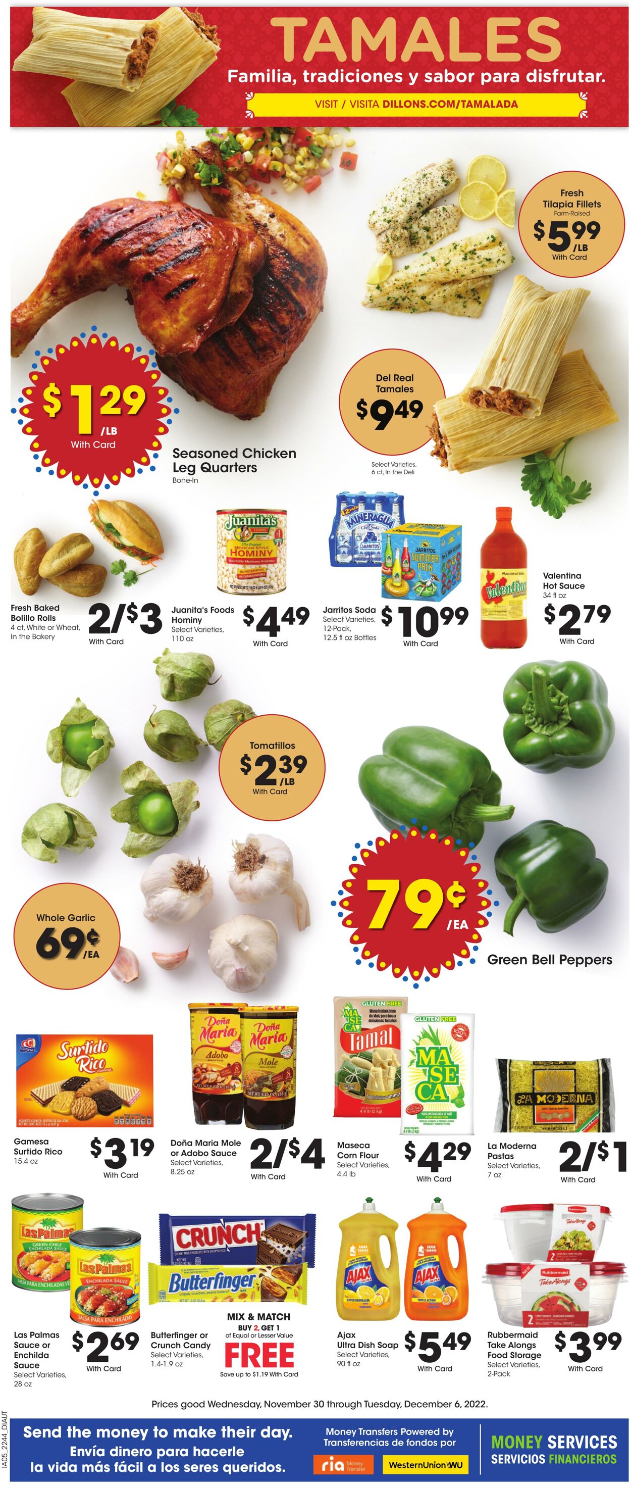 Weekly ad Dillons 11/30/2022 - 12/06/2022