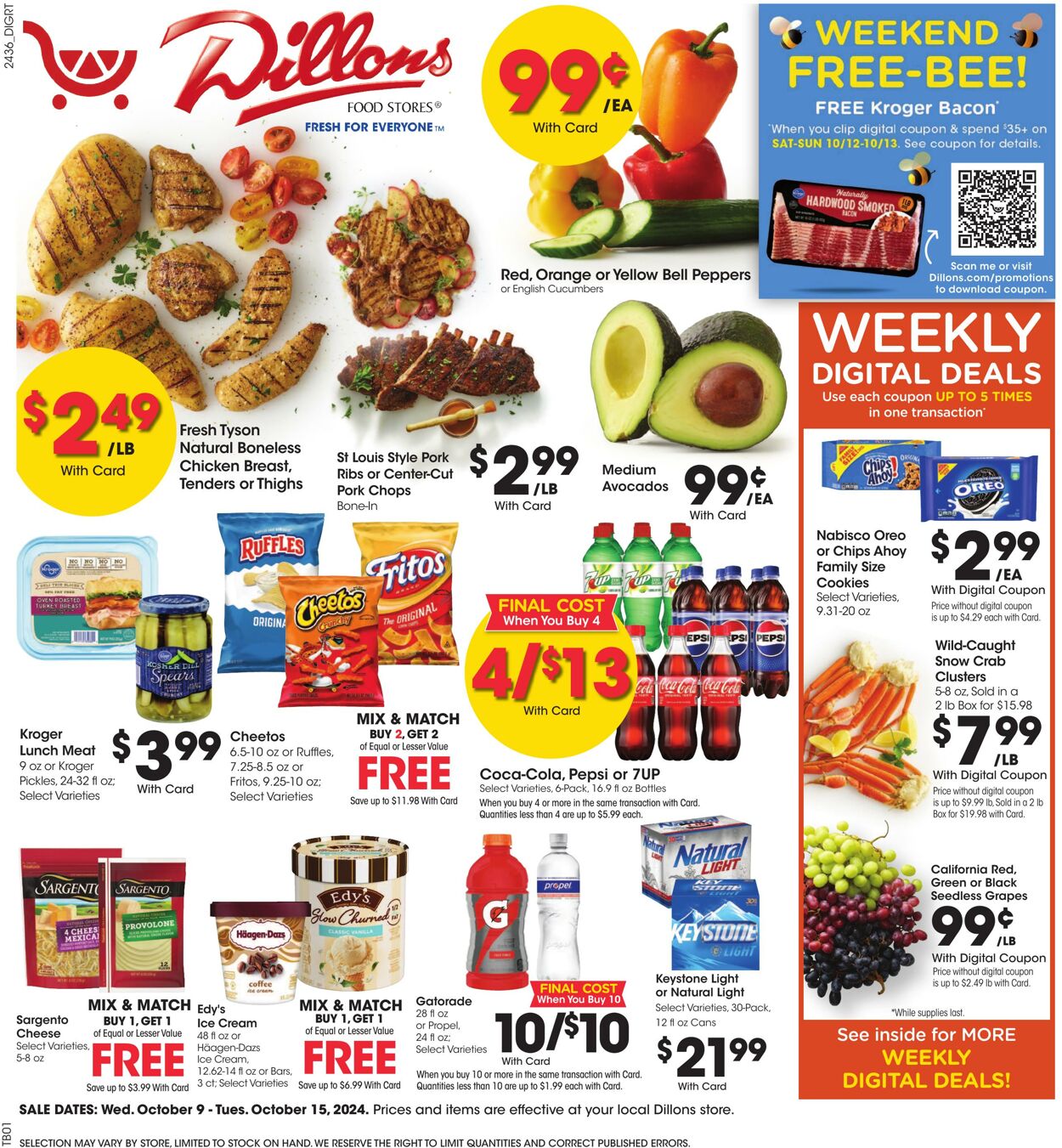 Weekly ad Dillons 10/09/2024 - 10/15/2024