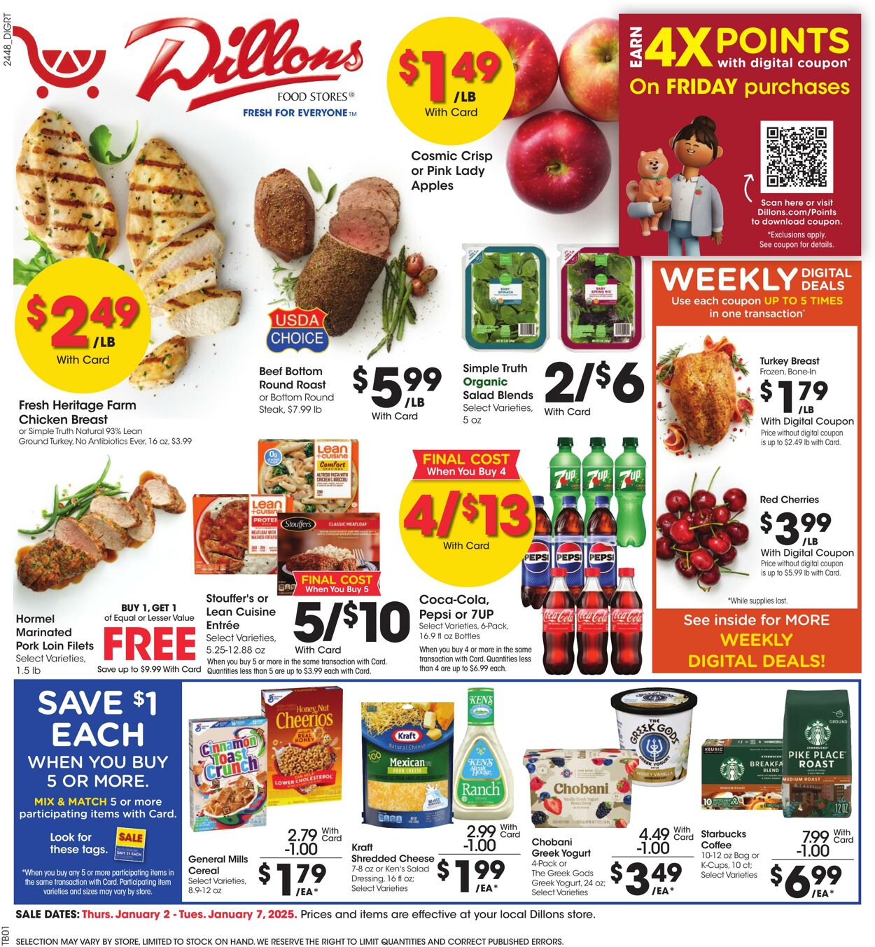 Weekly ad Dillons 01/02/2025 - 01/07/2025