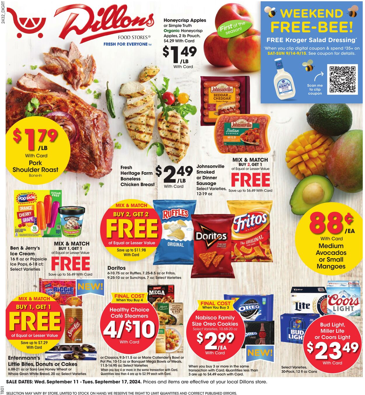 Weekly ad Dillons 09/11/2024 - 09/17/2024