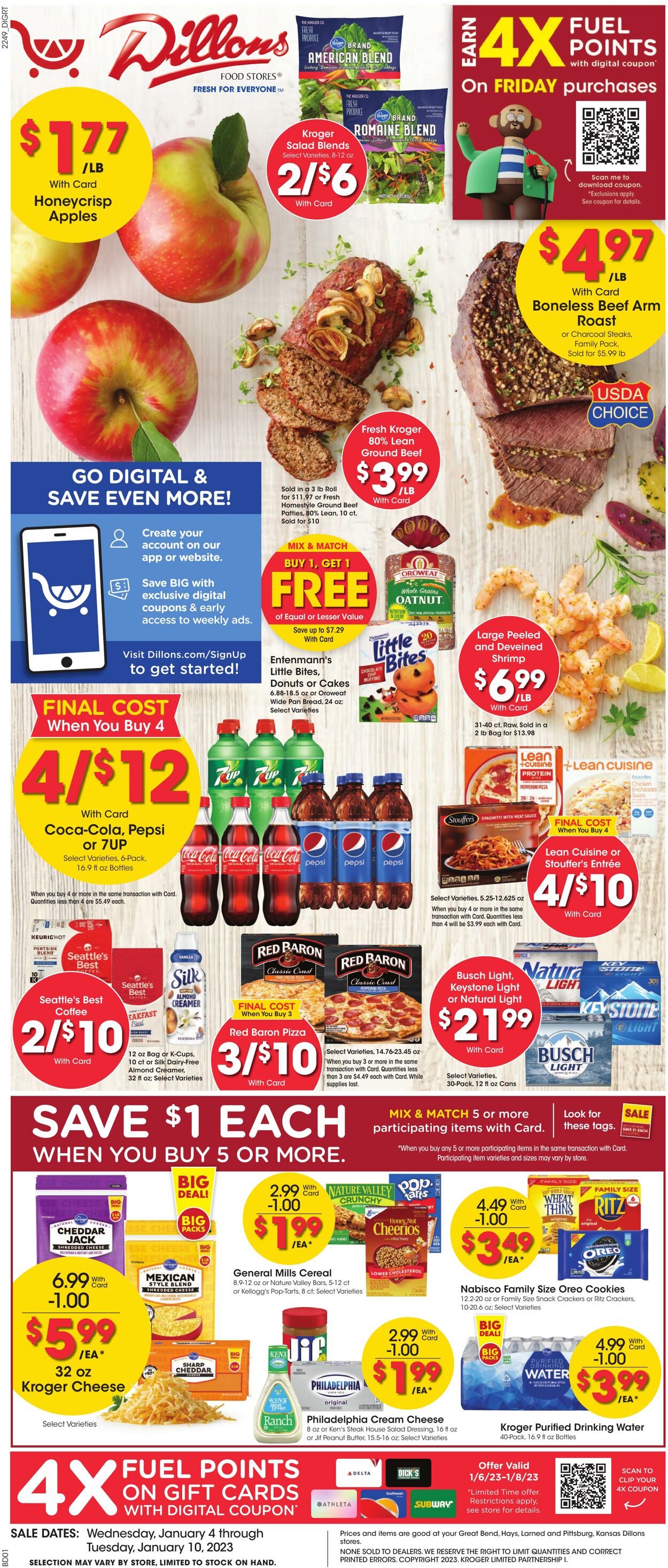 Weekly ad Dillons 01/04/2023-01/10/2023