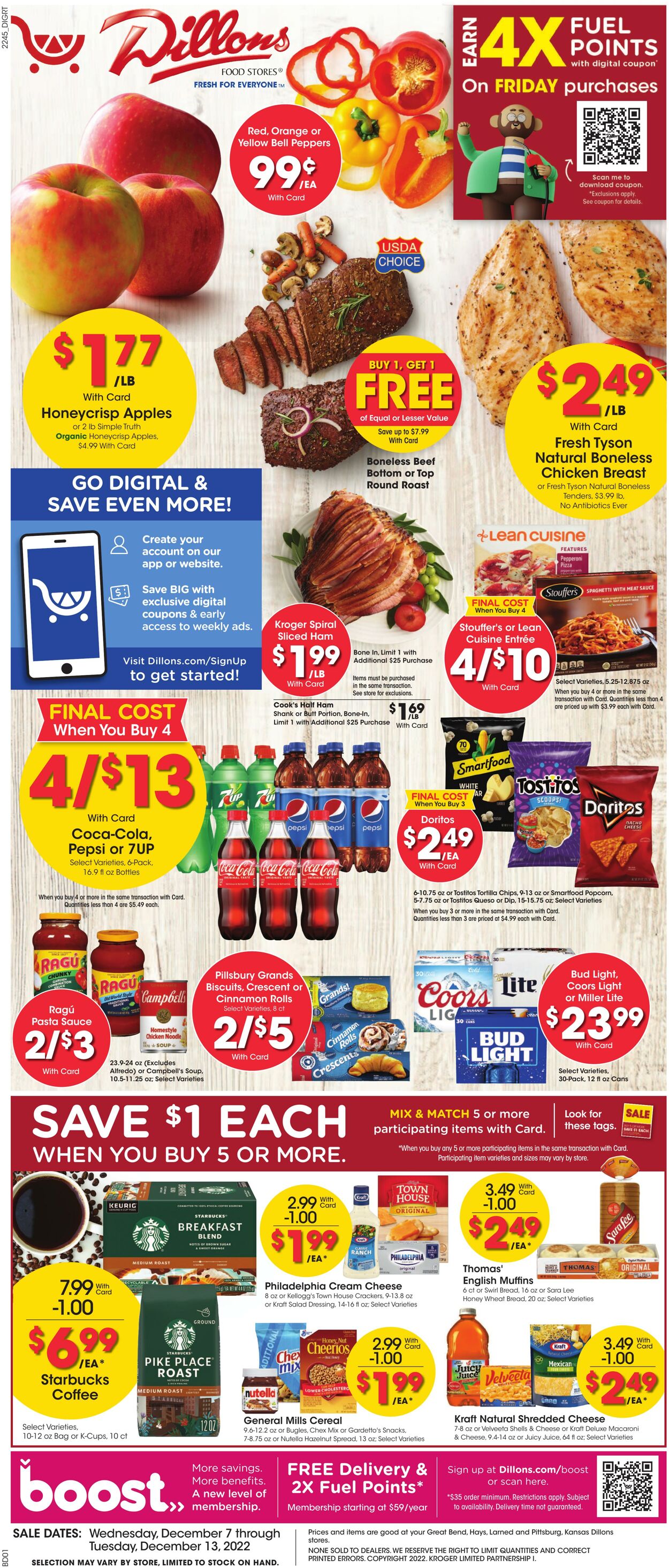 Weekly ad Dillons 12/07/2022-12/13/2022