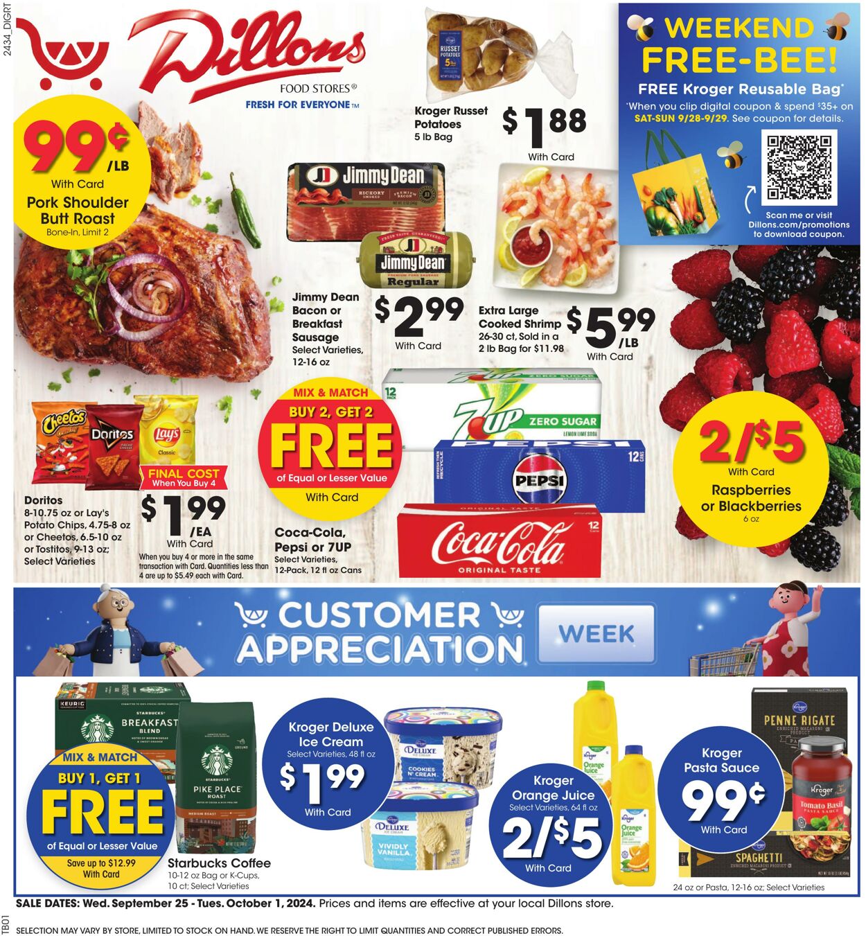 Weekly ad Dillons 09/25/2024 - 10/01/2024