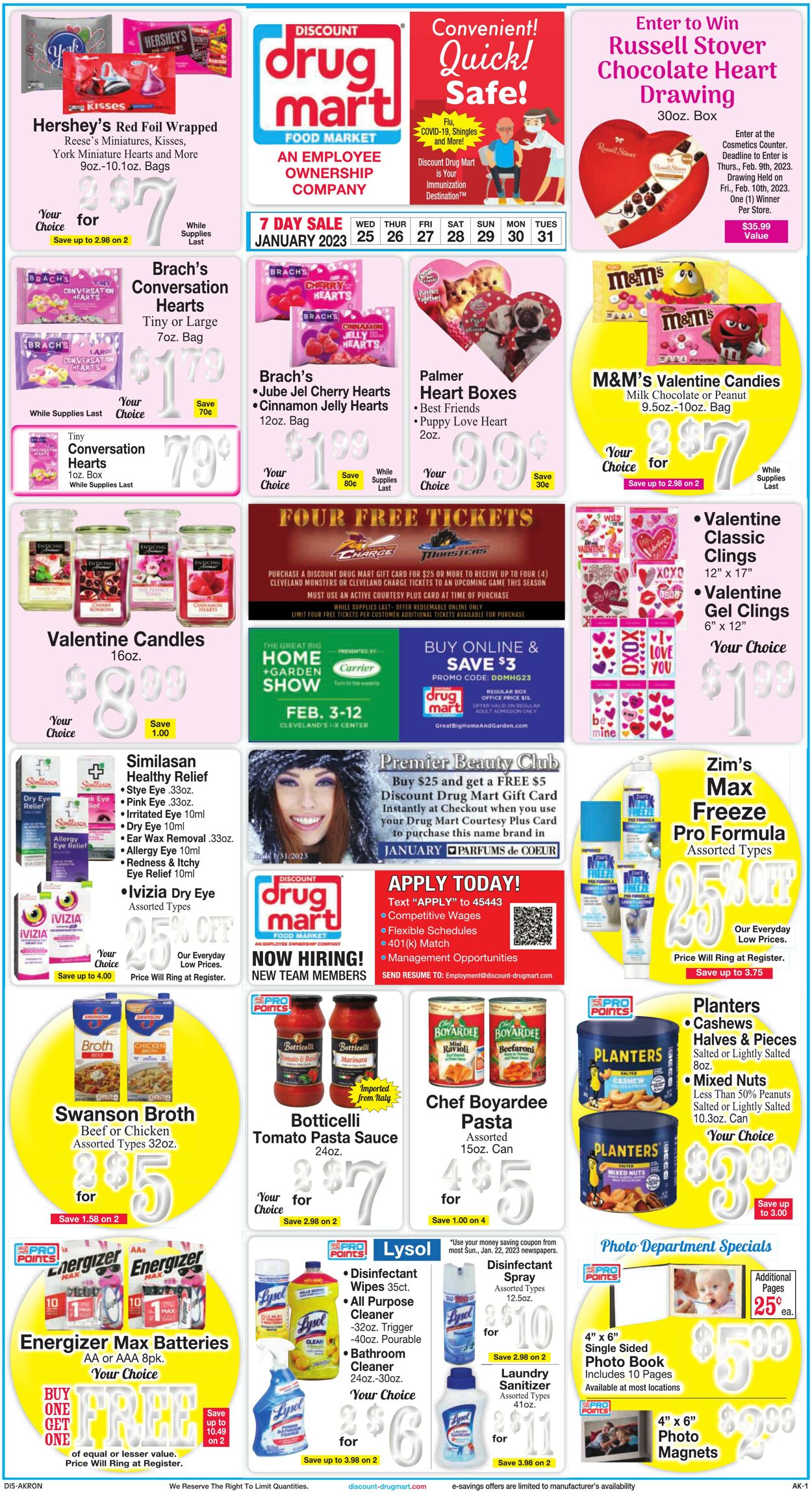 Weekly ad Discount Drug Mart 01/25/2023-01/31/2023