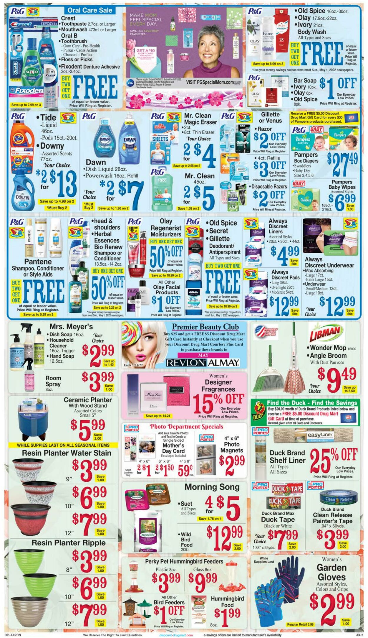 Weekly ad Discount Drug Mart 05/04/2022 - 05/10/2022