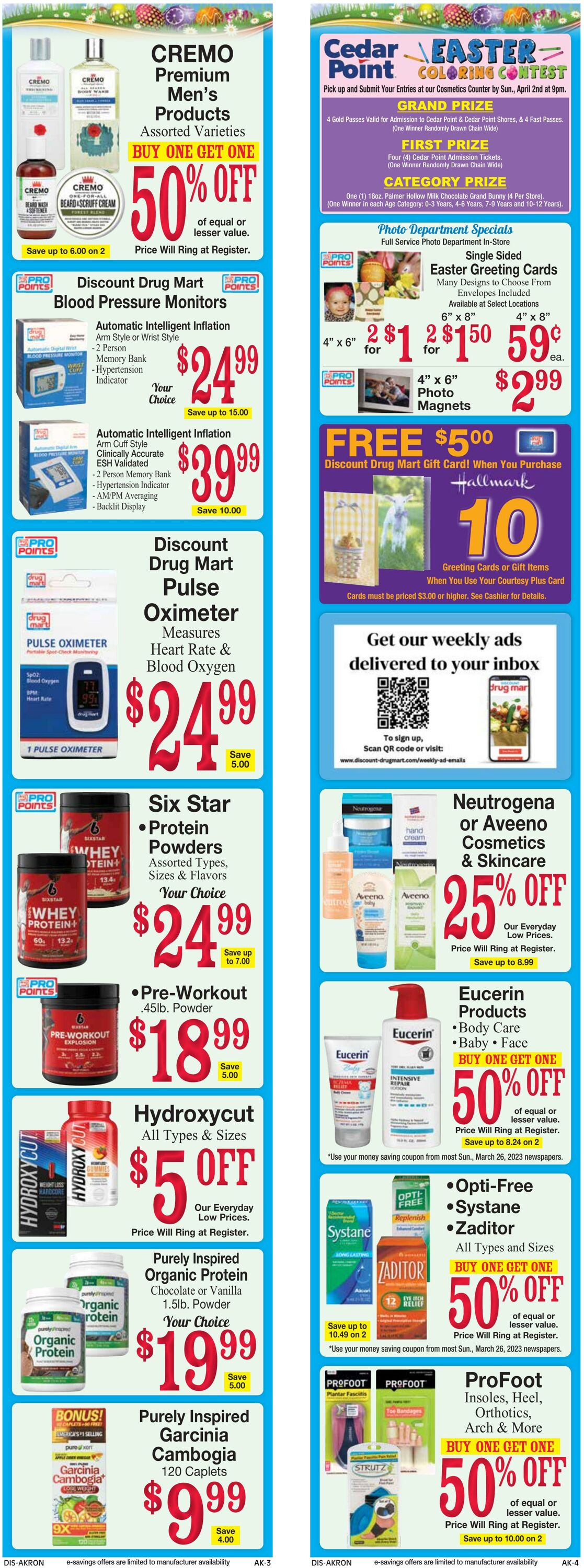 Weekly ad Discount Drug Mart 03/29/2023 - 04/04/2023
