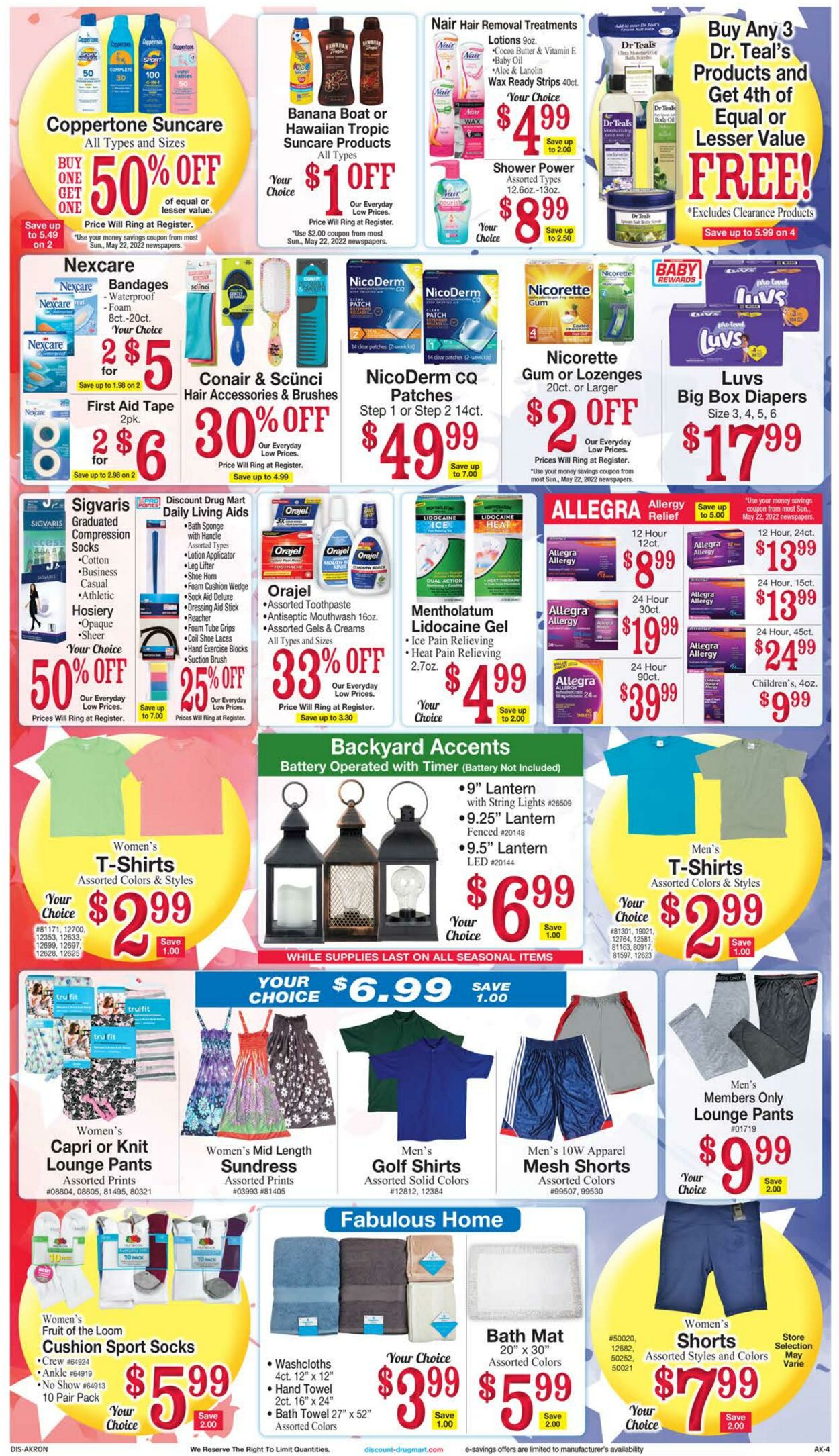 Weekly ad Discount Drug Mart 05/25/2022 - 05/31/2022