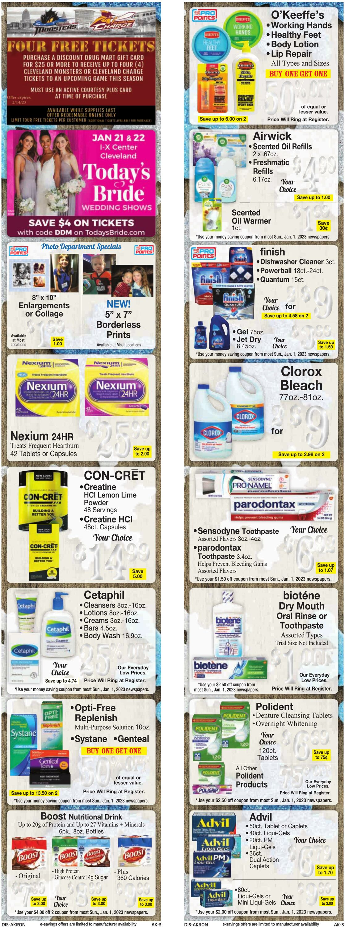 Weekly ad Discount Drug Mart 01/04/2022 - 01/10/2022