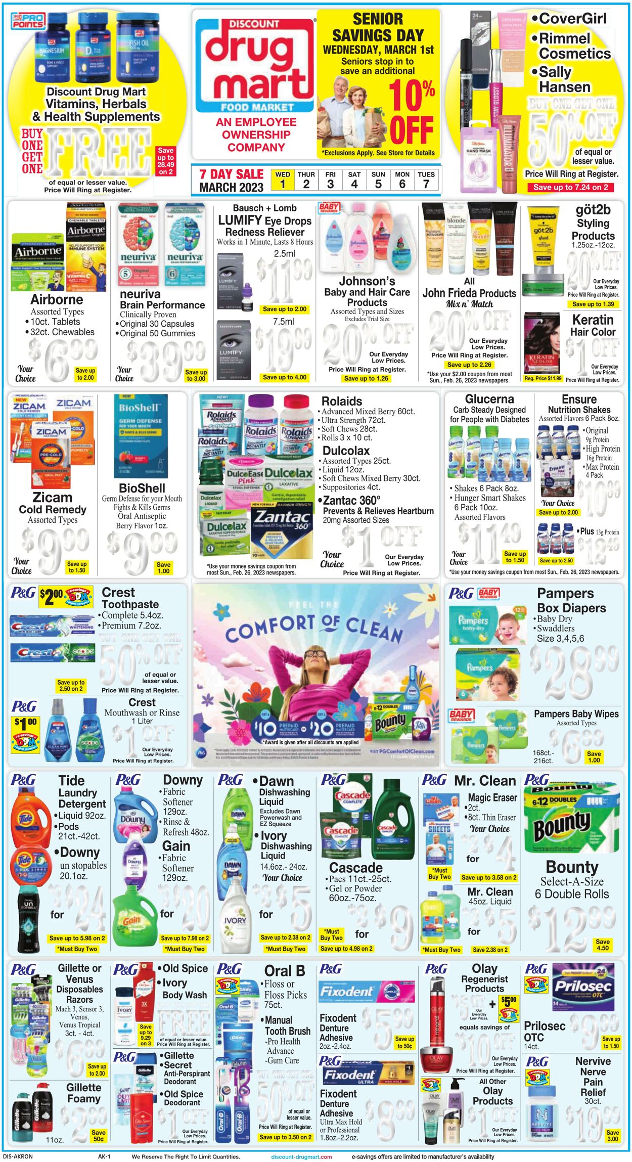 Weekly ad Discount Drug Mart 03/01/2023 - 03/07/2023
