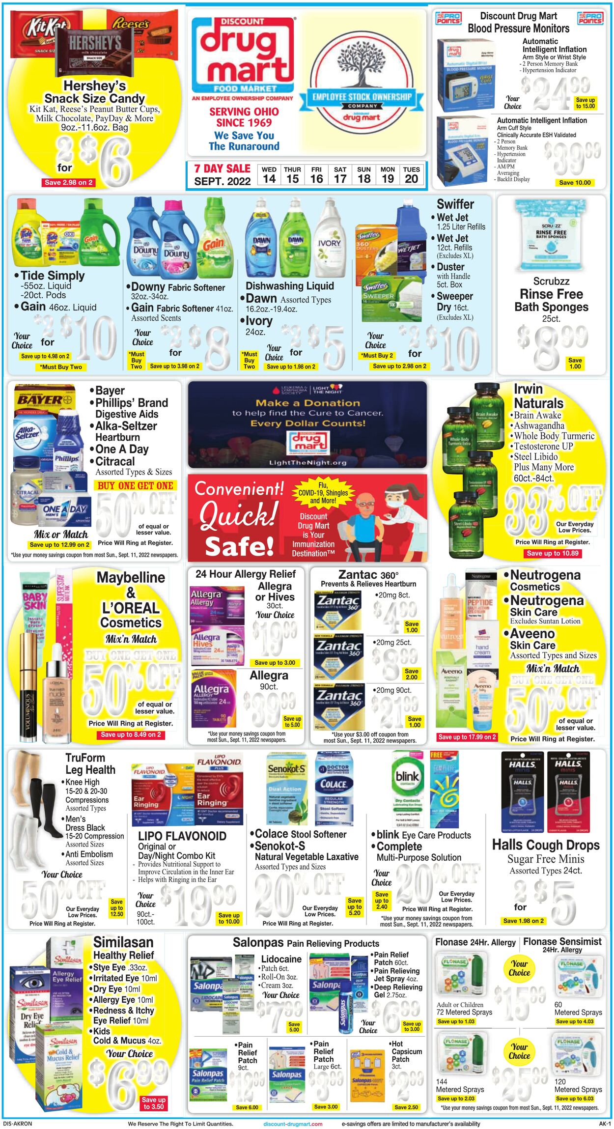 Weekly ad Discount Drug Mart 09/14/2022 - 09/20/2022